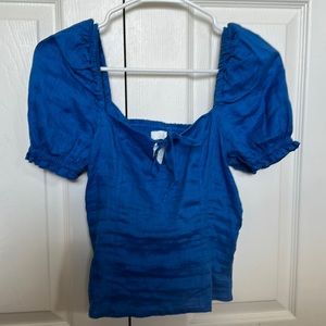 H&M puff sleeve shirt